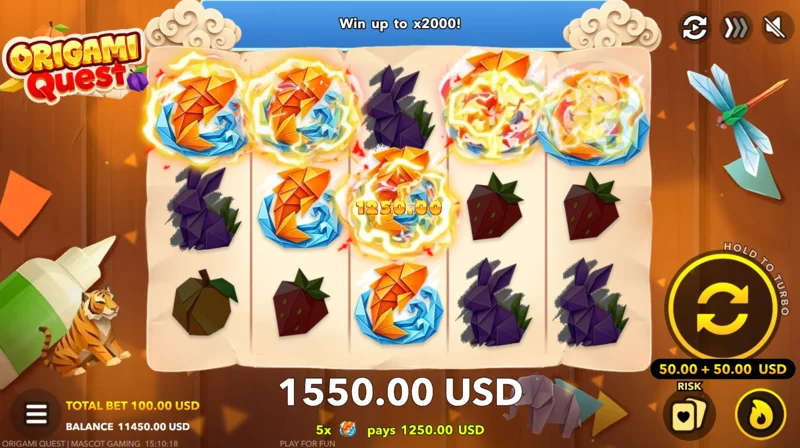 Origami Quest – suur võit põhimängus